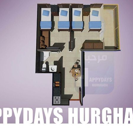 Happy Days Aparthotel Hurghada Esterno foto